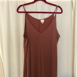 Mauve Midi Dress